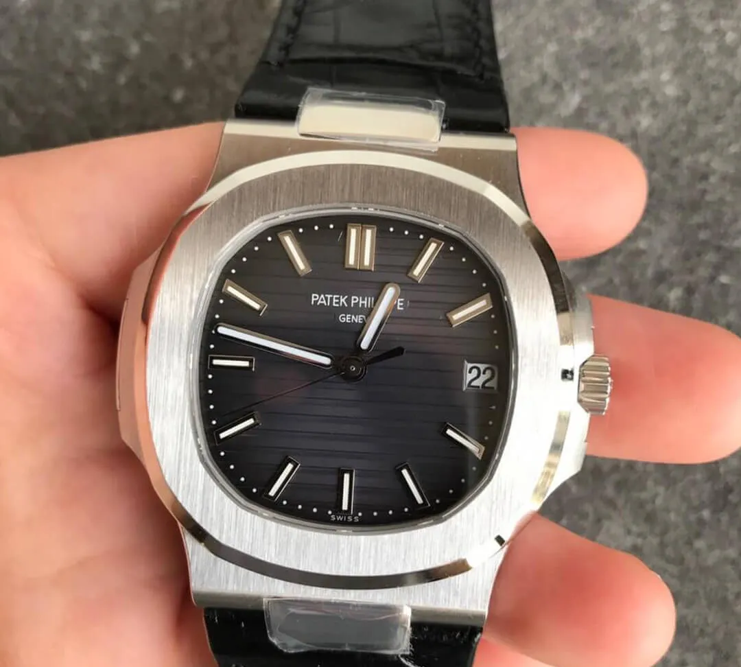 Patek Philippe Nautilus 5711G PPF Factory 1:1 Best Edition Replica Watch V4 Black Dial Swiss Cal.324 SC